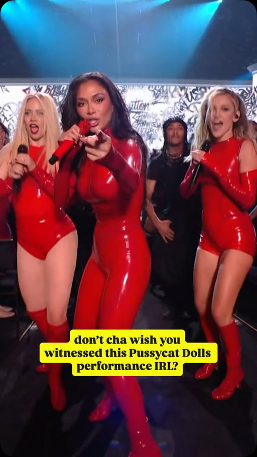 Something has changed within me…. and it’s because of the @pussycatdolls ❤️‍🔥 #AMAs