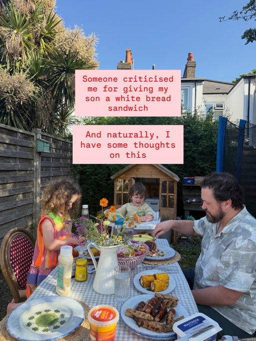 I always get nervous posting stuff like this because people have OPINIONS when it comes to food and feeding kids. So incase it wasn’t clear, this is what works for my little family and my choice to make as a parent. So if the sight of a child eating a white bread sandwich offends you I suggest you head elsewhere 😂 not because you’re not welcome here but because it’s not going to change any time soon!