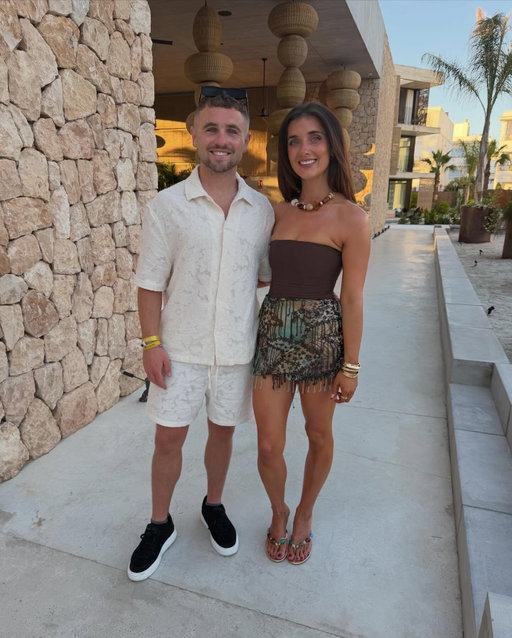 First time on the island together 🍒🪩🏝️