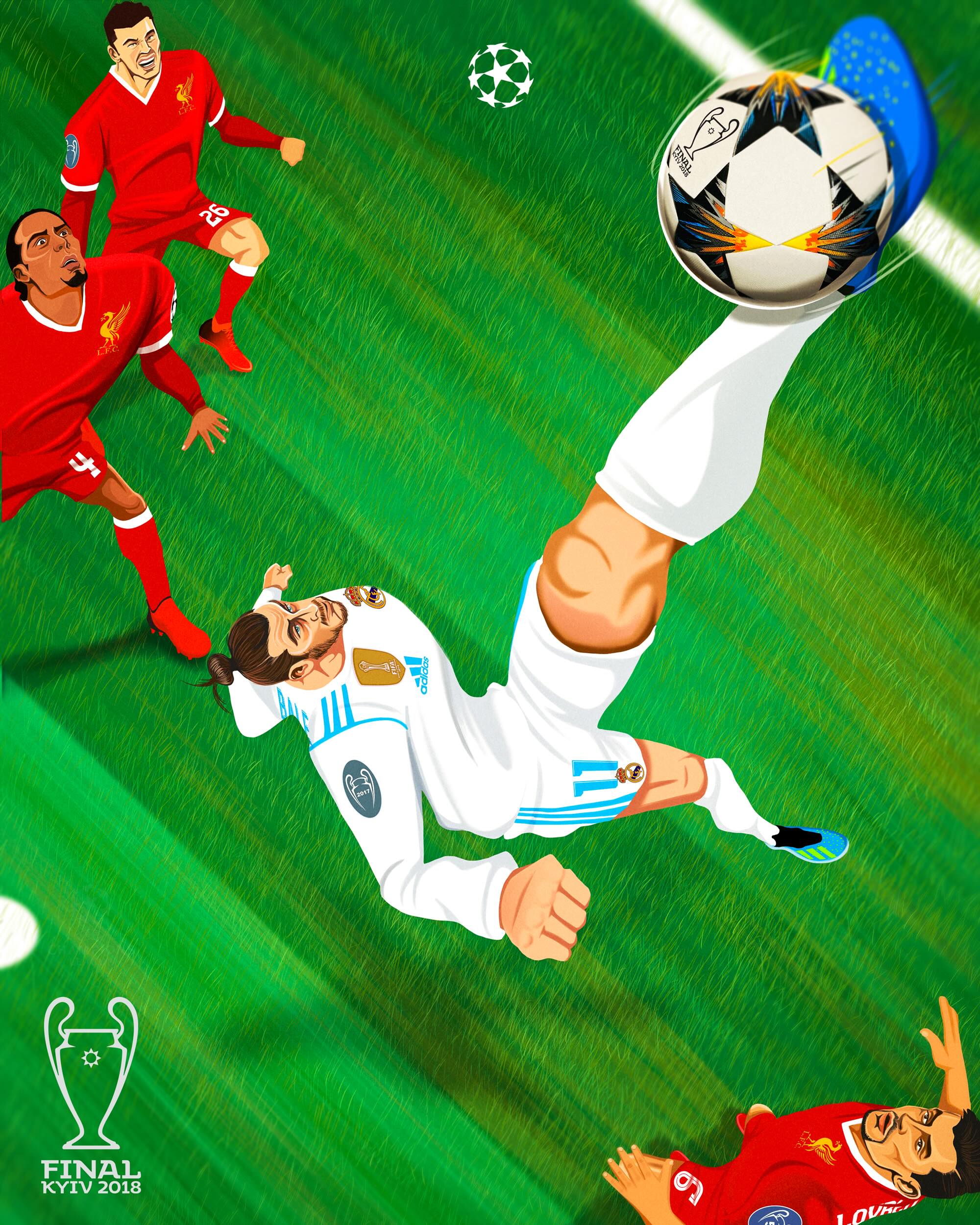 Champions League final goals don’t get much better 😍

🎨 @el_falso9