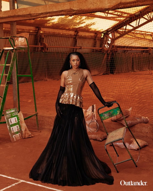 Naomi Osaka for Outlander Magazine wearing her custom Nike Roland Garros looks designed by Nike & Kevin Germanier!

Roland Garros’ best dressed just raised the bar again. Naomi’s custom Nike looks were designed by Kevin Germanier, the couture designer turning upcycled materials into something iconic. Clay court season needed a moment like this, so we took her to an authentic orange clay court in paris to match the energy she’ll be surrounded by this week😤🤝

Editor in Chief: @callum.mccaff 
Creative Studio: @outlanderstudios
Art Direction & Photography : @misterfifou
Lights : @thomaspigeonphoto @pierre.daschier 
Digit Tech : @bendro_
Production : @lesalonstudio
Director producer : @davidwinchest 
Line producer : @alexandradsv @elsarcr_
Set design : @Benslim_Yasmine
@far____
Video: @olivegilson_
Drone operator : @timothee_grd

Naomi Osaka’s Team:

Designer: @kevingermanier
Creative director: @themartyharper
Makeup: @Naimabremer
Braids: @jelisa.stylist