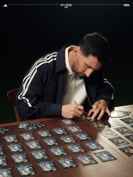 To celebrate the launch of Kith & Messi for adidas Football, we created limited edition commemorative cards featuring imagery and graphics from the collection. These cards will be included as a gift with purchase alongside all four jerseys and all footwear styles. We also partnered with PSA to slab and grade an extremely limited number of cards signed by Lionel Messi, which will be received at random. The Champion card accompanies the jerseys, while the Rings card accompanies the footwear.

The collection releases this Friday, May 29th in-store and at 11AM EST/CET/GMT/JST online and on the Kith App.