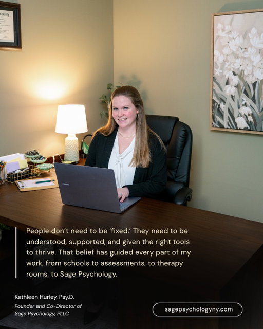 People don’t need to be ‘fixed.’ They need to be understood, supported, and given the right tools to thrive.

That belief is at the heart of everything we do at Sage Psychology. 💚

Whether someone is navigating anxiety, stress, learning challenges, relationship struggles, parenting concerns, or life transitions, healing starts with feeling seen and supported without judgment.

Therapy is not about becoming someone else.

It’s about understanding yourself better and building the tools to move forward.

If you’ve been thinking about starting therapy, this may be your sign to take the first step.

#TherapySupport #MentalHealthJourney #EmotionalWellness #PsychologyCare #SagePsychology #HealingSupport