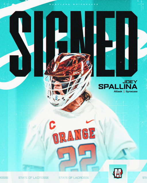 JOEY SPALLINA WILL MAKE HIS WHIPS DEBUT IN BALTIMORE!!

Spallina has signed his 3 year rookie agreement 🐍