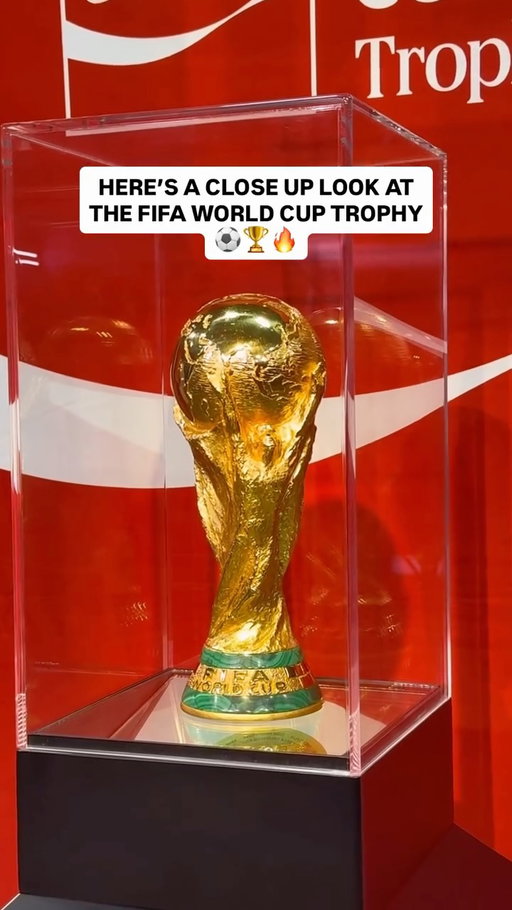 You’ve never seen it THIS close 🤩🏆⚽️

We’re less than a month away from kickoff 🥅
