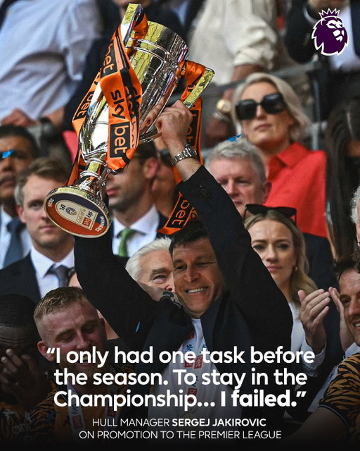 Task failed successfully 😅

Hired to prevent relegation, ending the season with promotion. See you in 2026/27, @hullcity 👋