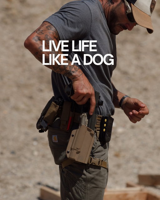 LIVE LIFE LIKE A DOG 🐶