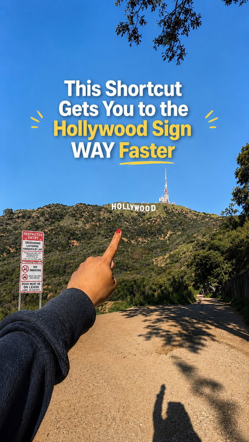 Not everyone wants to spend 3+ hours hiking to the Hollywood Sign 😅 so if you’ve been wanting the view without the long trek, here’s a shortcut route that gets you there and back in about an hour.

#thingstodoinlosangeles #losangeles #la #reels #ᴇxᴘʟᴏʀᴇᴘᴀɢᴇ