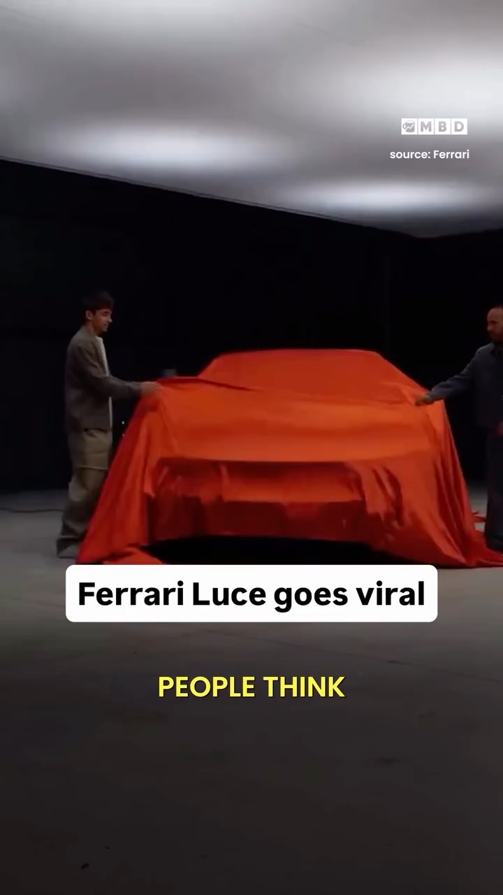 People are saying the new Ferrari Luce looks mighty familiar