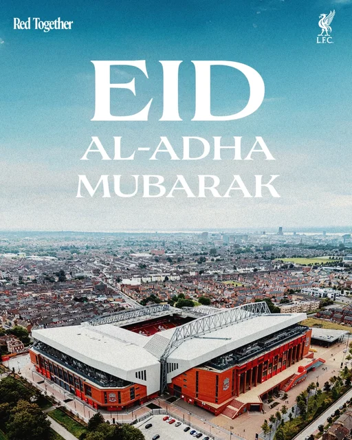 Eid Mubarak to all of our supporters celebrating across the world today. #RedTogether