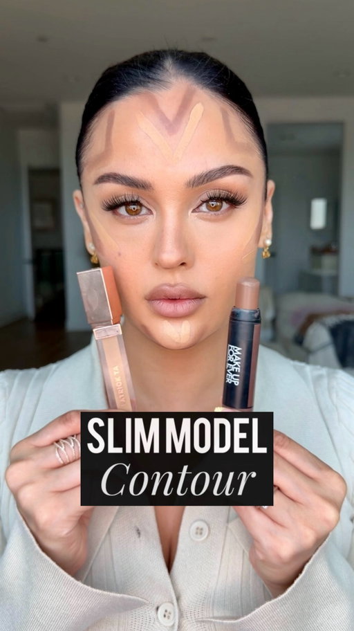 Slim model contour placement 👀

Contour @makeupforever 
Concealer @patricktabeauty 

#makeup #contour #makeuptutorial #makeuphacks #makeuptiktok