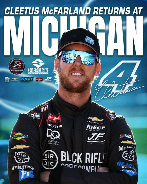 McFarland 🤝 Michigan

Hell yeah brother 🦅🇺🇸

#PressTheAttack | #TeamChevy