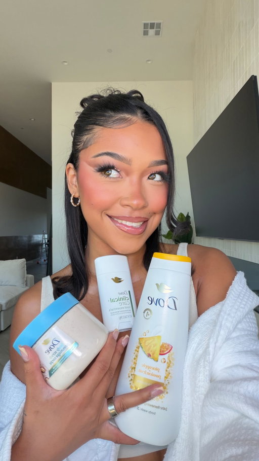 HOT GIRL SUMMER RULE #1 … it starts with BODY. @dove makes it so easy. Let me give you my hot girl summer shower routine available @walmart #DovePartner ✨