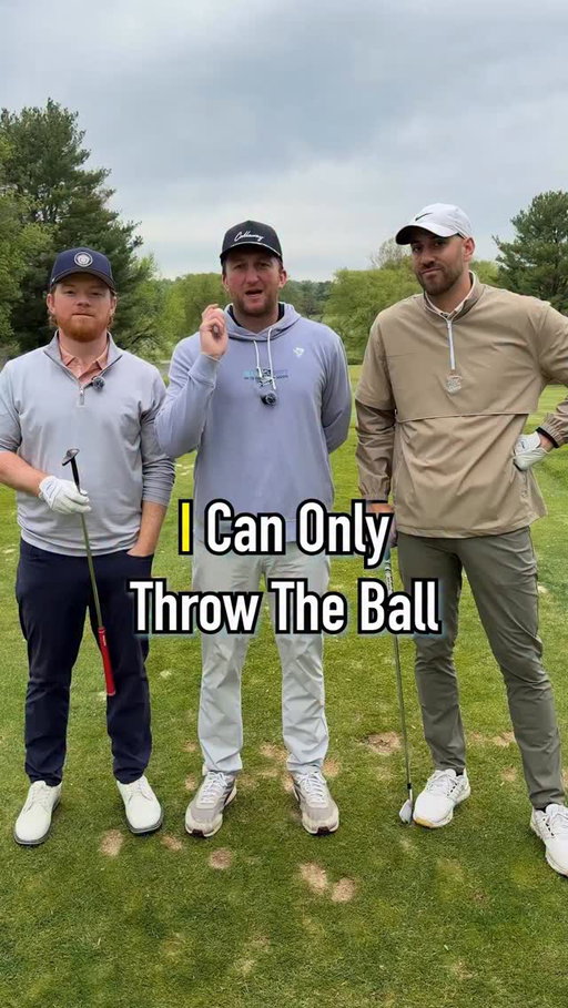 Throw Vs Normal Vs 60 Degree!! Who Wins!?! #golf #reels #golfer #pga