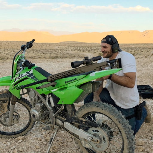 It makes me sad that some men will never experience riding a dirt bike through the desert with a Barrett Mrad and 50 lbs of tannerite strapped to their back :// #mentalhealthawareness