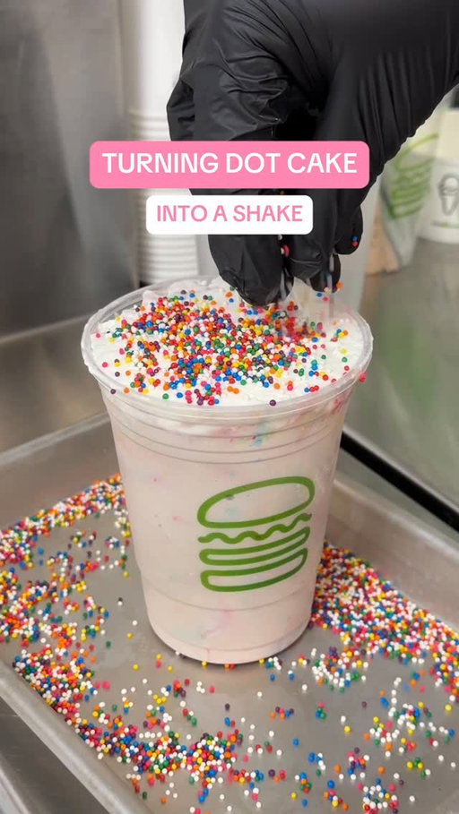 Dot ̶c̶a̶k̶e̶ shake
 
Should it make the menu?