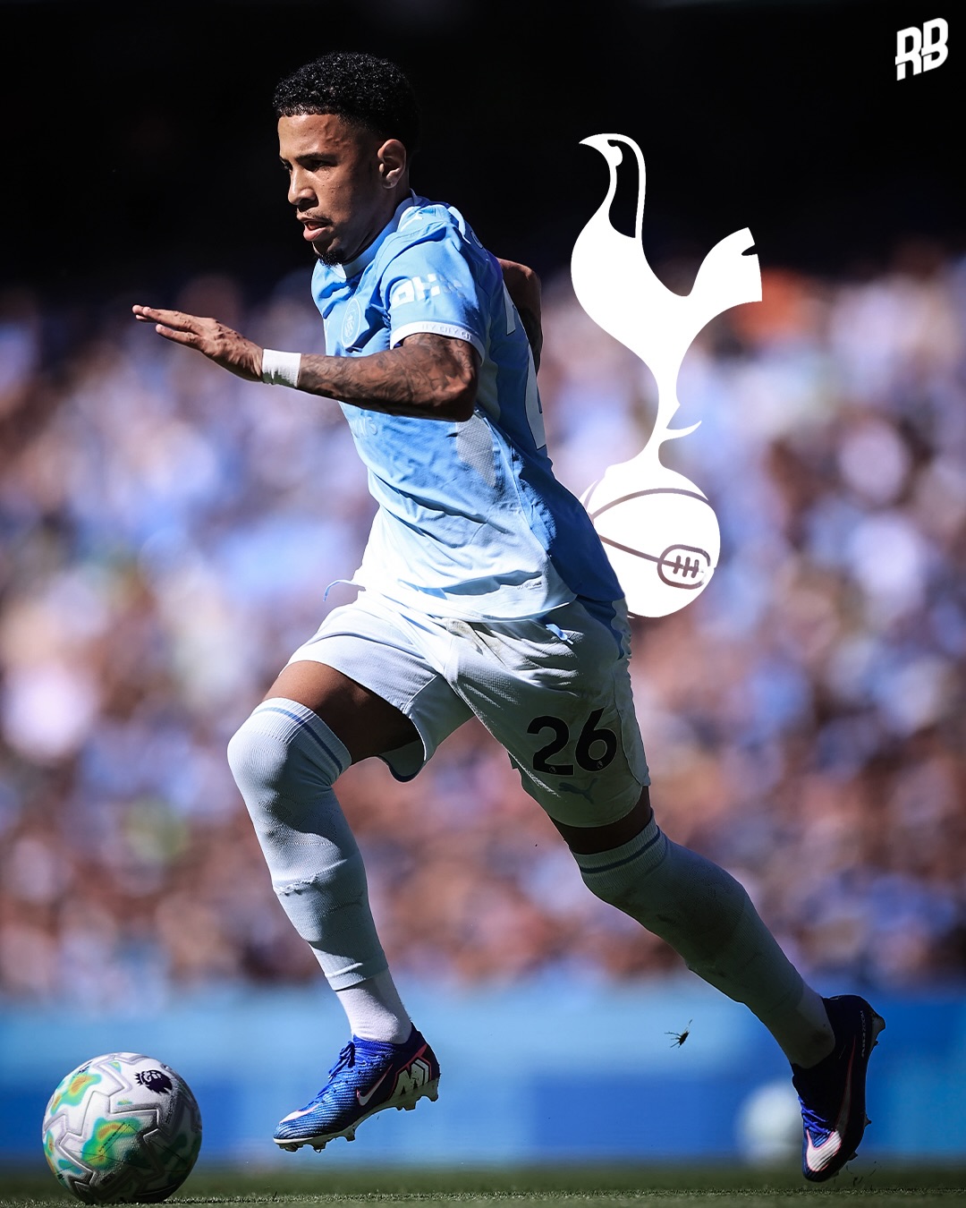 This would be sick… according to reports Tottenham will attempt to sign Savinho from Man City again this summer 👀🇧🇷

Spurs signing Savio would re-unite the Brazilian with former teammate Xavi Simons… the pair ripped it up at PSV as rising ballers 😮‍💨

It’d be amazing to watch this duo in the Premier League man 🤝🏽💫
