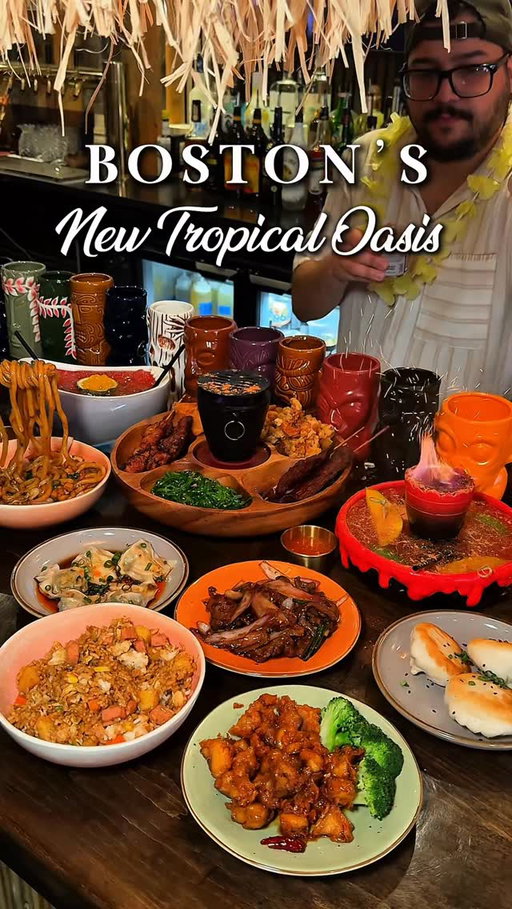Boston! There’s a new tiki spot right by Faneuil Hall you don’t want to miss! @tikicove.boston the Oasis by the Freedom Trail, the get away spot right in Boston. Here you’ll find some of the best tiki drinks and delicious Asian fusion food. 

Tiki Cove, 19 Union St, Boston 02108

11am - 1am Daily

#Boston #bostonfood #massachusetts #bostonrestaurant #bostonma