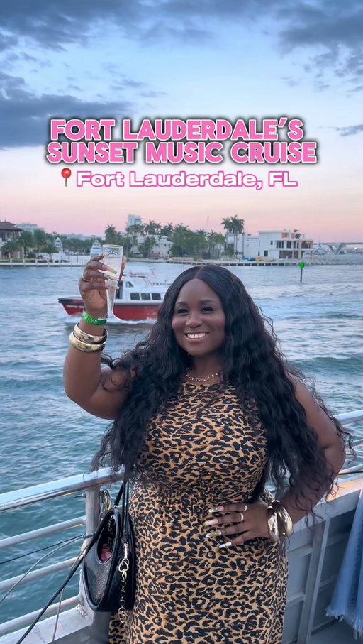 I think I just found one of the most relaxing ways to spend a Friday in Fort Lauderdale 🌅🚤✨The Sunset Music Cruise by @fortlauderdalewatertaxi includes sunset views, music, waterfront vibes, a complimentary sunset toast, and access to an extended happy hour before sailing 🍹🎶

📍 Departs from @shooterswaterfront 
🕖 Cruise sails at 7PM (Happy Hour starts at 5PM)
📅 Every Friday
🎟️ $49 per person

Tag your date or send this to the friend you’re bringing 
🤍 
-
-
#FortLauderdale #WaterTaxi #SunsetCruise #DateNight #FortLauderdaleEvents