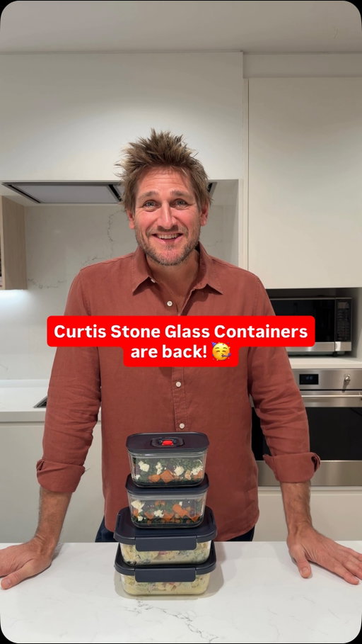 @curtisstone ‘s Glass Containers are back! 🥳 He stopped by the office to show off his meal-prepped lunches. 😮‍💨

You already know the drill. 📣 Spend $20 in one transaction at Coles and scan your @flybuys to earn one glass container credit. Then put your credits towards an item from the range.

Earn Glass Container credits until 4/8/26 and redeem credits (excludes Coles app) by 11/8/26 or while stocks last. Excludes Coles Express, UberEats and other purchases. For full terms & conditions visit coles.com.au/curtis-glass-containers-terms CURTIS STONE® is a registered trademark in Australia. All rights reserved.
