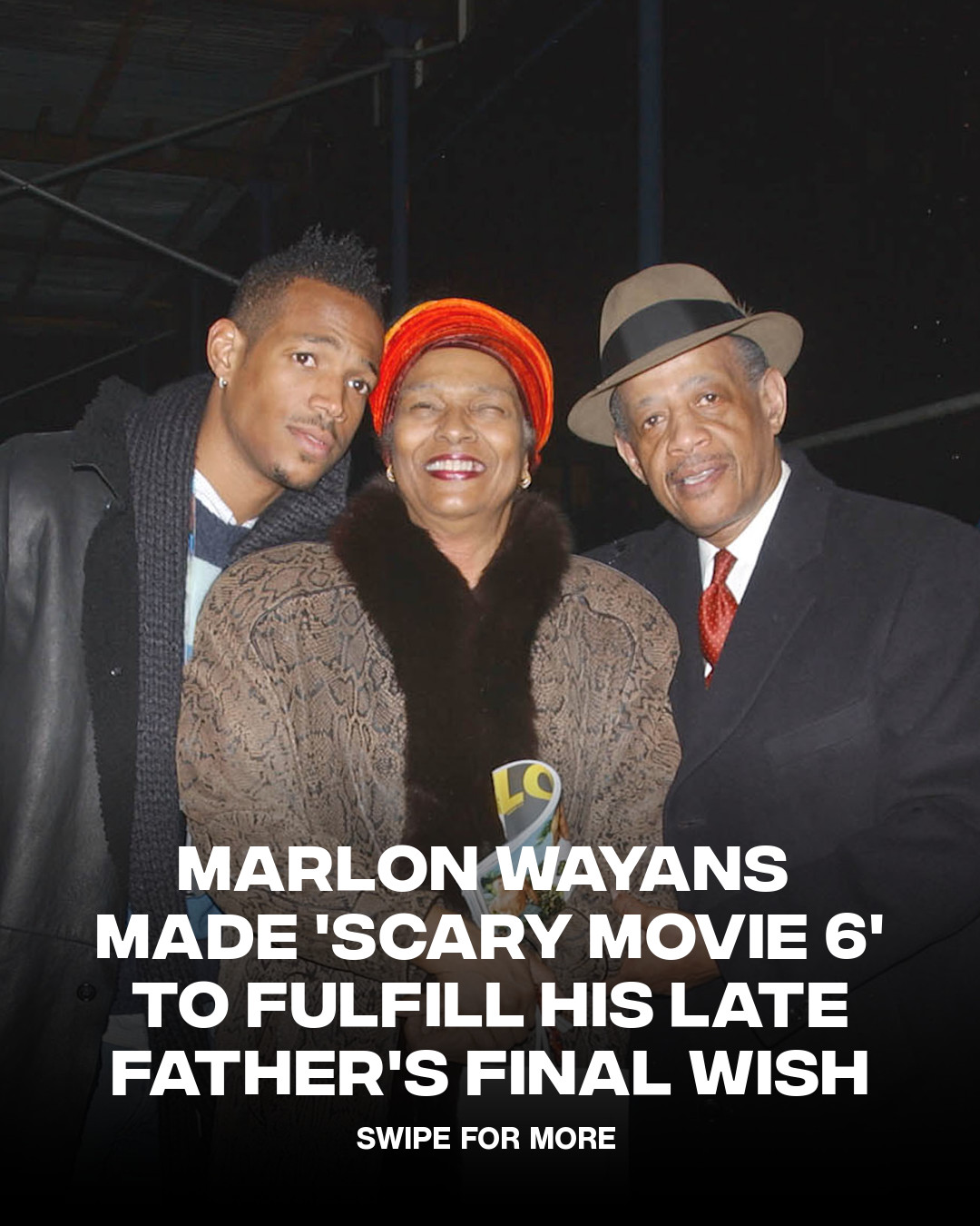 Who's cutting onions 🥺🤧
ㅤ
Marlon Wayans revealed he reunited with his brothers for ‘Scary Movie 6’ after promising his late father they would keep making movies together.
ㅤ
📷 Getty / Paramount