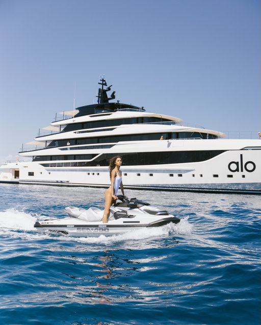 The ALO Wellness Club at Sea curated with @voguefrance.