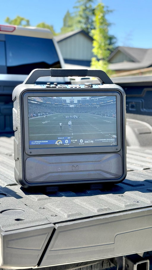 Gift for the guy that has everything📺

Tailgates, camping, and backyard movies just got Dad-approved🙌 This portable TV delivers full HD visuals, powerful 60W audio, and up to 25 hours of playback! Perfect for movies, music, or gaming wherever he goes👏🏻

🛍️Comment “DAD” to get a DM or head to our Amazon Storefront “Gifts for Dad” folder to shop. Xx

#founditonamazon #amazonhome #dadgifts portable entertainment system, gift for dad amazon, tailgate tech gift, camping movie system, portable tv with speakers, backyard movie night gift, monster vision 2