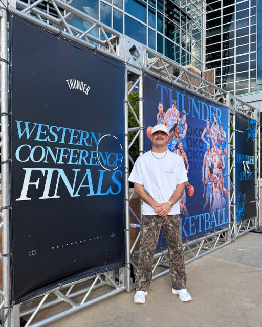 UFC 🤝 OKC

Diego Lopes pulled up for Game 5 of the Western Conference Finals 👀

Catch UFC Fight Night LIVE at Paycom Center on Saturday, July 18.

#UFC | #OKC | #405LIVE