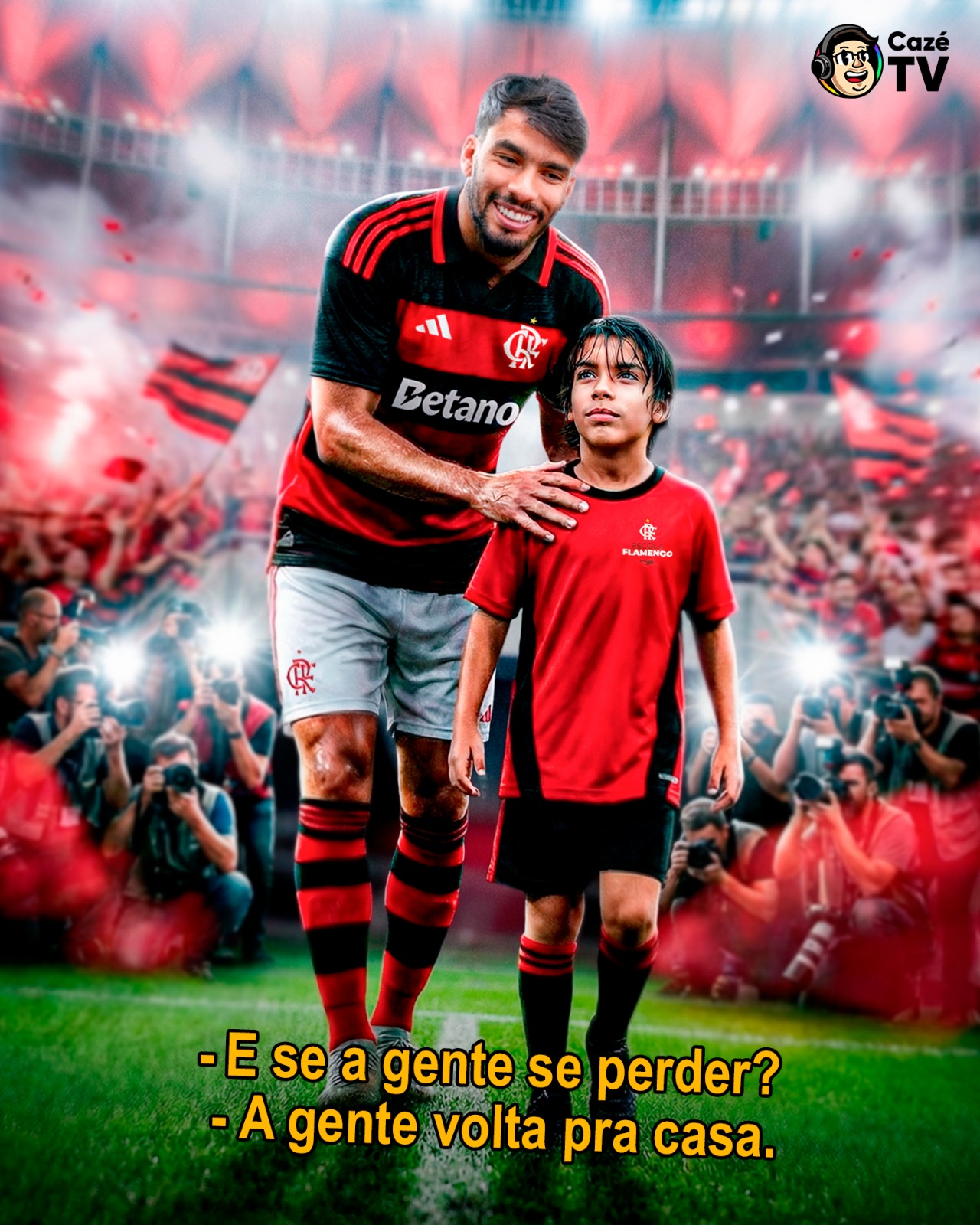 👑 ELE ESCOLHEU DEIXAR A PREMIER LEAGUE PRA VOLTAR PRA CASA. LUCAS PAQUETÁ! ❤️🖤

#TempoRealCazéTV #Flamengo #cztv23 #NochedeCopa #FutBR