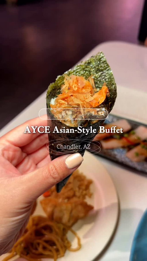 ✨ Have you been to this AYCE spot?

Fuji San in Chandler, AZ is the AYCE spot you need on your radar. Especially if you are looking for a spot for family/groups or need variety for large quantities of food. They serve nigiri, signature rolls, yakitori, poke bowls, ramen and more. Their Chinese and Japanese items are best imo. 

We didn’t quite get our money’s worth. Should have starved myself before hand. Don’t load up on carbs like me. Ugh Oops 🥲

Are you a fan of AYCE? Have you been?

🕐 Lunch (Mon-Fri, 11am-3:30pm)
Adult $21.99 | Senior $19.99

🌙 Dinner (Mon-Fri 3:30-9:30pm | Weekends 11am-10pm)
Sushi Lover $29.99 | Ocean Lover $39.99

Watch the video for my full rating!

📍 Fuji San
🗺️ 2100 S Gilbert Rd #1, Chandler, AZ 85286

 Ps. Always check their website for updated info! 

#japanesebuffet #chandlerfoodie #arizonafood #AYCE