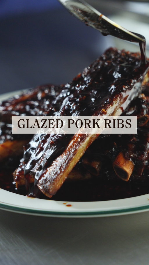 One Pork Belly, 5 Ways:⁠
Part 1 – Glazed Ribs
⁠
A recipe from the Meatsmith Cookbook, these sticky pork ribs are braised with soy, Shaoxing rice wine, ginger and garlic. Finish with a generous drizzle of our housemade rib glaze and serve with fried Japanese eggplant and steamed rice.⁠
⁠
→ Our glazed pork ribs and housemade rib glaze are available in-store now, until 7 June