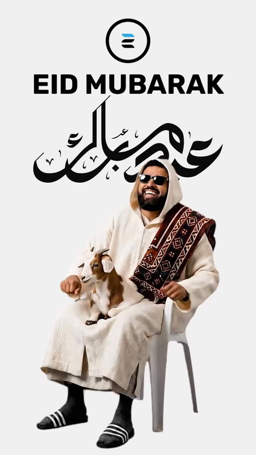 Shades on. Goat secured. Eid sorted. 🐐 

Eid Mubarak from Cleartwo

#EidMubarak #EidAlAdha #EidUlAdha #Eid2026 #EidMubarak2026