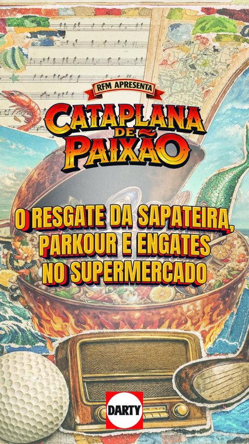 Cataplana de Paixão: O Resgate da Sapateira, Parkour e Engates no Supermercado 

A aventura sobe de tom quando o pequeno Joca descobre que a sua única confidente, a Sapateira Lurdes, corre risco de vida. Começa uma corrida contra o tempo que passa por chaminés, lotas e as secções de frescos de um conhecido supermercado. 

Episódio completo disponível no YouTube, em podcast e no site da RFM

@pedrofernandes_oficial  @lluispinheiro 
@marianaalvim  @gabrielalrbarros 
@nunolopes  @ruimelo  @sissi_martins 
@darty_pt