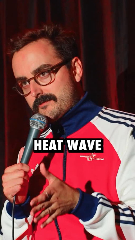 There is a heat wave in the UK right now. And as an Australian I’ve gotta say… cute. 

Shows coming up in Australia: 
13/06 Sydney 
24/07 Newcastle 
21/11 Canberra 
28/11 Fremantle 
29/11 Perth 

#standupcomedy #comedy #comedian #standup #heatwave