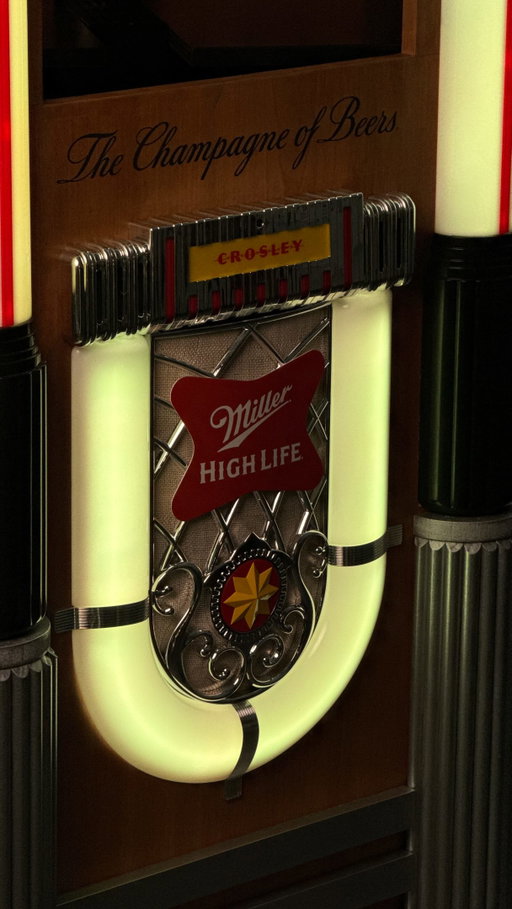 Meet the Miller High Life JukeKeg—built from a Crosley jukebox, and created with a draft system for you to enjoy the Champagne of Beers while you play your favorite tunes. Place your bid on eBay on 6/1 with the link in bio.