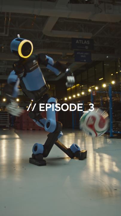 Atlas takes on the Rabona.
No shortcuts. Only practice and repetition lead to mastery.
Next Starts Now.

#Hyundai #NextStartsNow #Atlas #SchoolOfFootball #Robotics