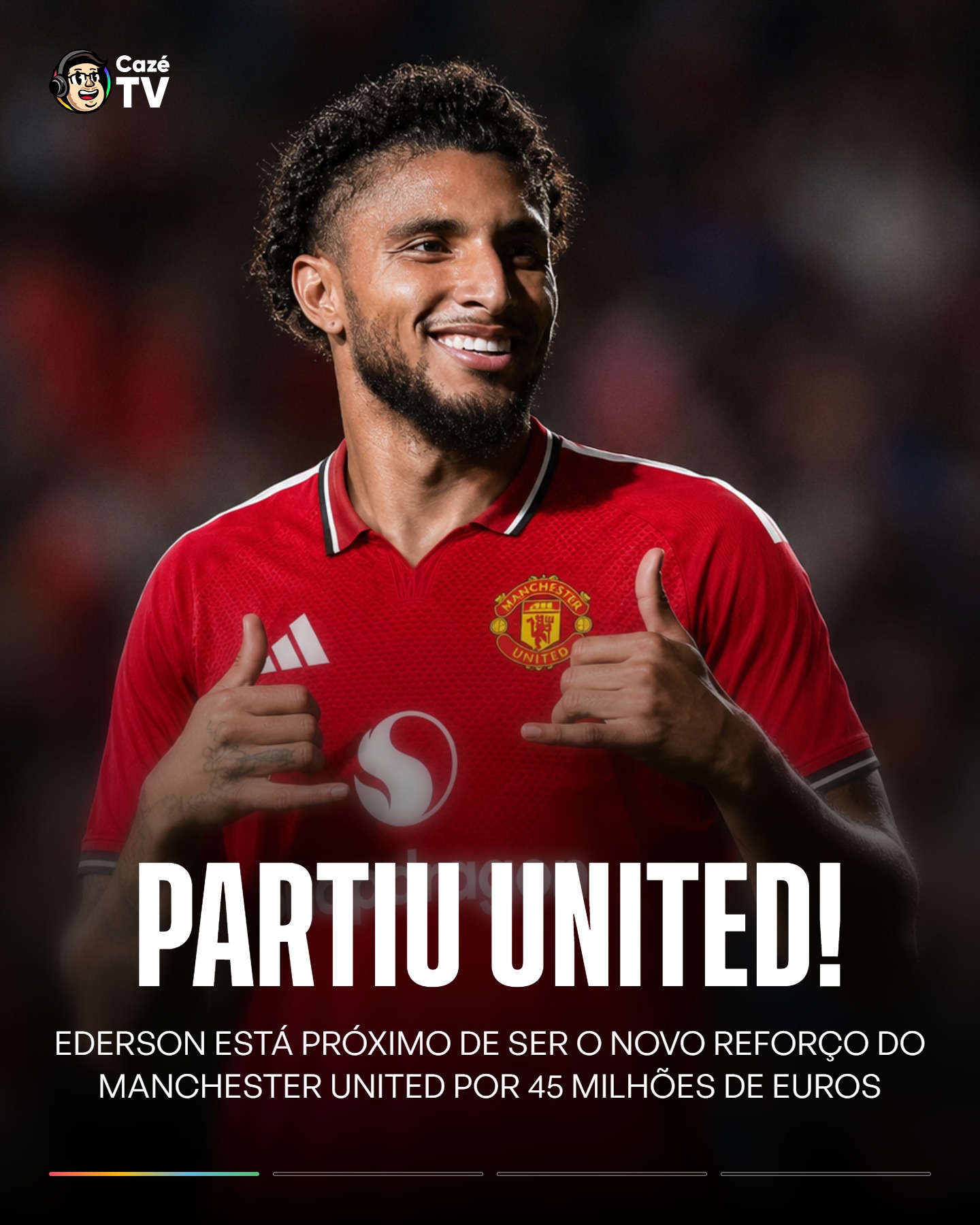 PARTIU MANCHESTER 🔜🏴󠁧󠁢󠁥󠁮󠁧󠁿

O volante Ederson está próximo de ser o novo reforço do Manchester United para a próxima temporada! A Atalanta e os Red Devils devem fechar um acordo de 45 milhões de Euros pelo brasileiro.

🗞️Sky Sports

#CoberturaCazéTV #FutInter #ManchesterUnited #CzTV05 #FutInter