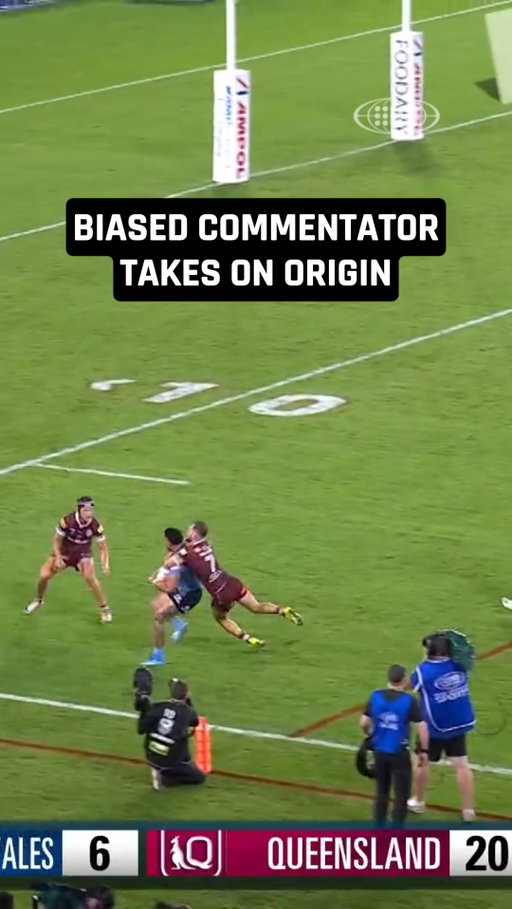 I CAN'T SPAKE!

#NRL #RugbyLeague #StateofOrigin