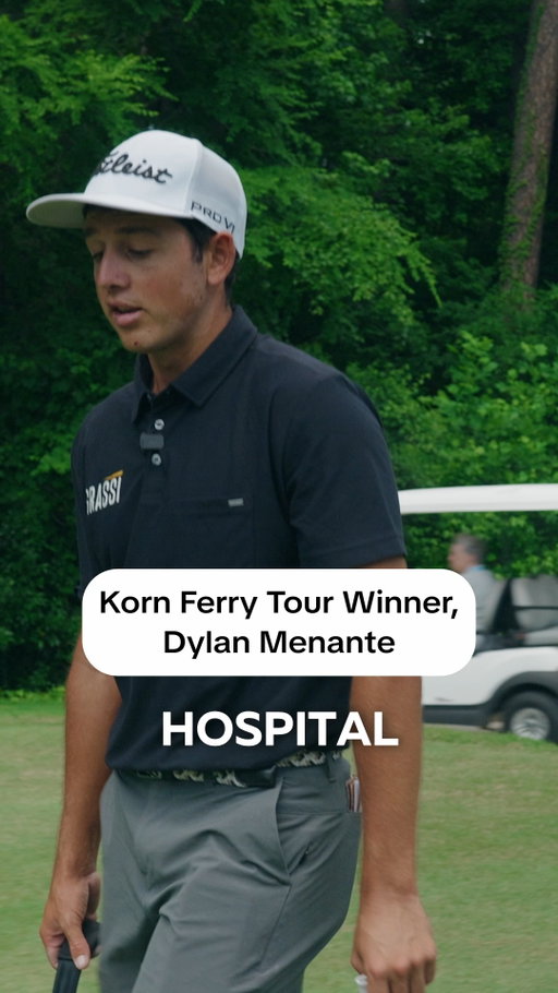 Fresh off a Korn Ferry Tour win and spending time with patients at the UNC Children's Hospital, @dylanmenante heads into tournament week carrying momentum both on and off the course.

Now it's time to tee it up at Raleigh Country Club.