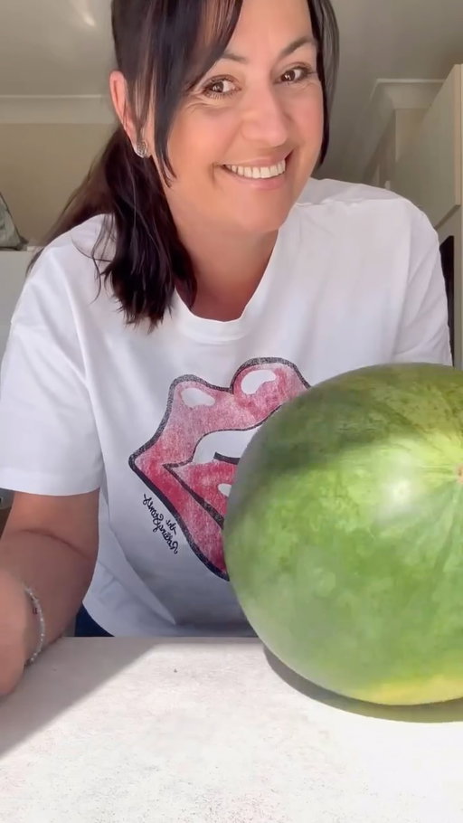 Perfect afternoon snack made with only three ingredients! ❤️ 
To make the same:
1. Cut watermelon into 2-3cm slices 
2. Remove watermelon flesh leaving round watermelon rind.
3. Freeze the watermelon overnight keeping watermelon rind in the fridge. 
4. Place 4 popsicle sticks into the rind 
5. Add to your blender and blend until smooth texture:
1/4 frozen watermelon ( cubes) 
4 tablespoons coconut yogurt 
2 tablespoons maple syrup 
6. Place sorbet into the cut out space and spread evenly 
7. Place filled up watermelon slices into the frezer overnight 
8. Cut up into quarters and decorate with chocolate drops. 
.
.
.
#watermelon #watermelons #sorbet #dairyfree #dairyfreerecipes