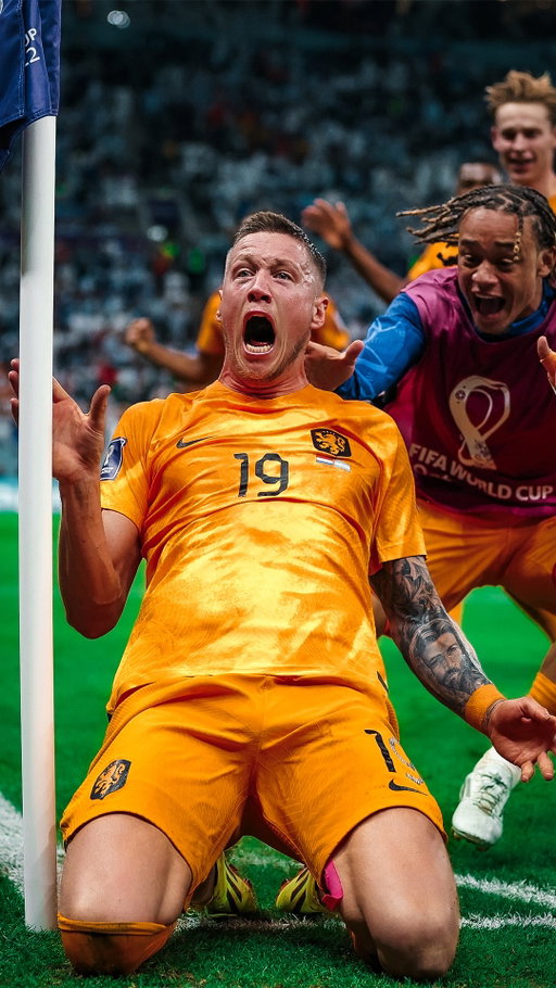 Weghorst saw the opportunity and took it 🧠🇳🇱 

#FIFAWorldCup