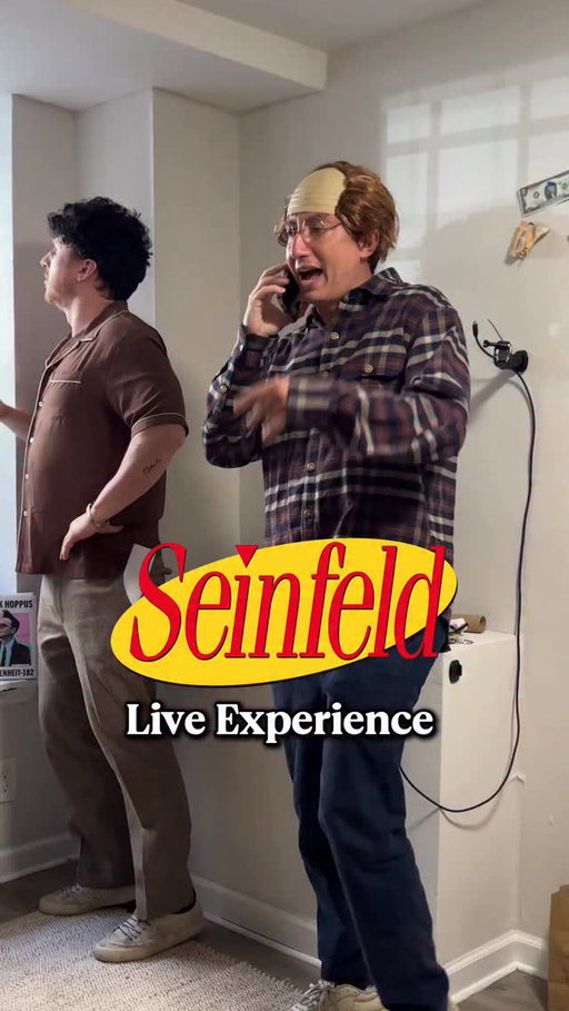 Check out the immersive Seinfeld Live Experience! @the_apartment_show #seinfeld #comedy #broadway #nyc