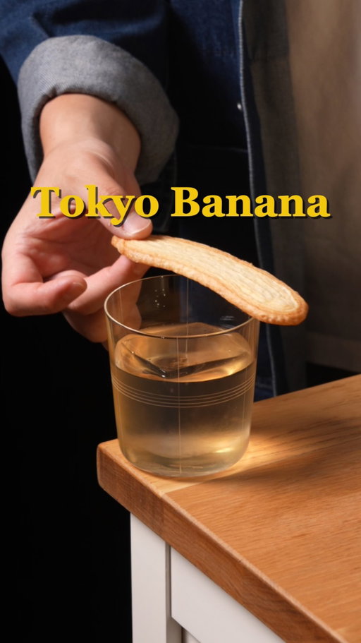 Tokyo Banana

Japanese Whisky, Butter, Vanilla, Banana Water

I’ve been wanting to make a cocktail inspired by Tokyo Banana for a while now. More of an old fashioned riff than a dessert cocktail, Nikka Coffey Malt brings a little banana on the nose, and banana water serves as dilution, sweetness, and well, banana flavor. To push it more into pastry territory, I added butter Monochrome and a small amount of vanilla liqueur.

The banana water takes a little time. Ripe bananas are blended with amylase and ascorbic acid, cooked sous vide, then treated with Pectinex once cooled down. The amylase helps break down the starches into simpler sugars, while the Pectinex helps release more of the liquid from the fruit. After straining, you get this golden, fresh banana water that gives the drink a lot of flavor without the texture of purée.

Banana Water

350 g banana without skin

1.75 g amylase

1.5 g pectinex

Pinch ascorbic acid

Blend banana with Amylase and ascorbic acid, then cook sousvide at 149 F for 3 hours. Place in an ice bath and let it come to body temperature, ~90 F. Add pectinex, stir, and wait an hour, then pour through a filter to extract the banana water.

1.5 oz Nikka Coffey Malt
.5 oz Butter Monochrome
1 oz Banana Water
.125 or less oz vanilla liqueur

Combine all ingredients in a mixing glass, stir with ice, then serve over a large cube. Garnish with a banana palmier.

#cocktails #drinks #mixology #banana #japan