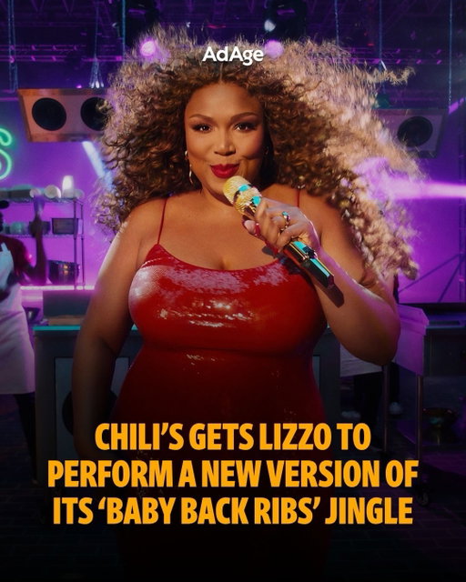 🌶️ @chilis iconic “Baby Back Ribs” jingle is getting the Lizzo treatment.

Three years after Boyz II Men sang the jingle in a Mischief ad, it’s @lizzobeeating’s turn. A new minute-plus spot from agency It’s Advertising Time features the singer updating the longtime tune with fresh lyrics—and ludicrously playing a “rib flute” to boot.

The effort arrives as Chili’s promotes changes to its ribs menu, including larger portions and a revised barbecue glaze.

“When we refreshed our ribs, our goal was to give guests more of what they love without straying too far from where we started,” said George Felix, chief marketing officer at Chili’s. “And with a jingle that has lived in pop culture for decades—in movies, on TV and in people’s heads—we knew the refresh had to do it justice. Lizzo nailed it by bringing something familiar and beloved into the moment with her signature creativity and energy.”

📲 Read about the full campaign at the link in our bio. 🔗
