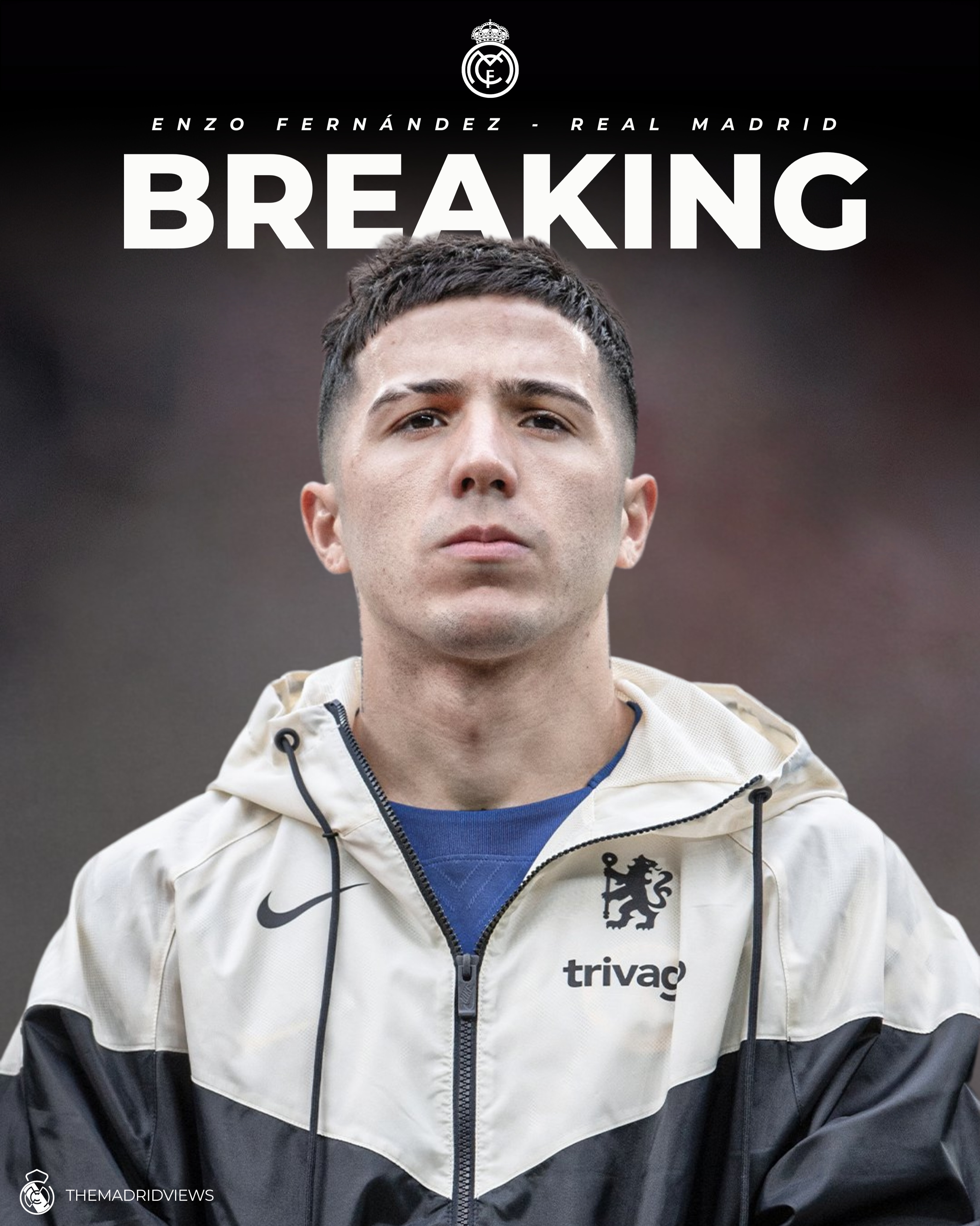 🚨💣🇦🇷 𝐁𝐑𝐄𝐀𝐊𝐈𝐍𝐆: Enzo Fernandez wants to LEAVE Chelsea and he would WELCOME a bid by Real Madrid.

Chelsea value him at £120M.

▪️Enzo Fernandez’s agent, Javier Pastore, has been IN CONTACT with Real Madrid.

However, Real Madrid are yet to decide whether to sign a defined No.6, such as Rodri, or a more versatile central midfielder like Enzo. @bendavidjacobs