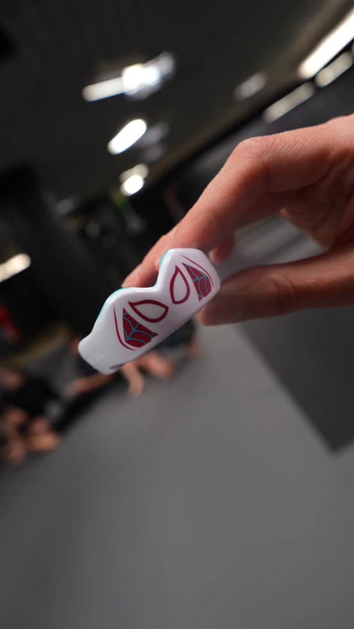Never underestimate the power of the Spiderverse #Safejawz #Mouthguard #Gumshield #Spidergwen #Marvel  @anjawoz