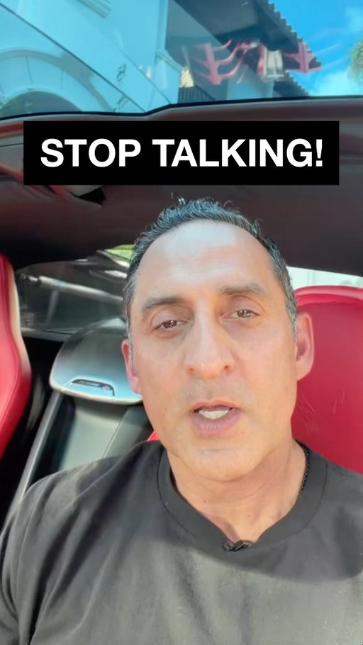 Most salespeople talk too much. 

There is power in the pause and in the silence.