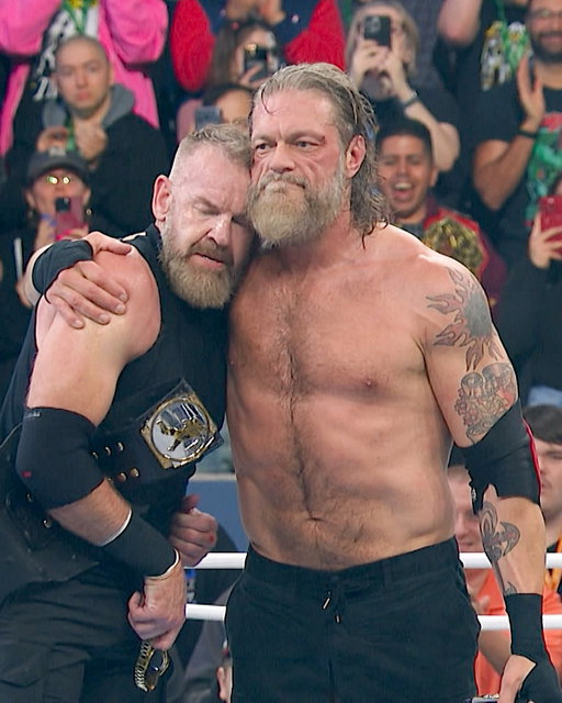 @RatedRCope & @Christian4Peeps won a BRUTAL ""I Quit"" match to take the AEW World Tag Team Championship from their nemesis, FTR! 

TONIGHT on a special 3-hour #AEWDynamite and #AEWCollision, C&C will give us a 5-Second victory pose!
