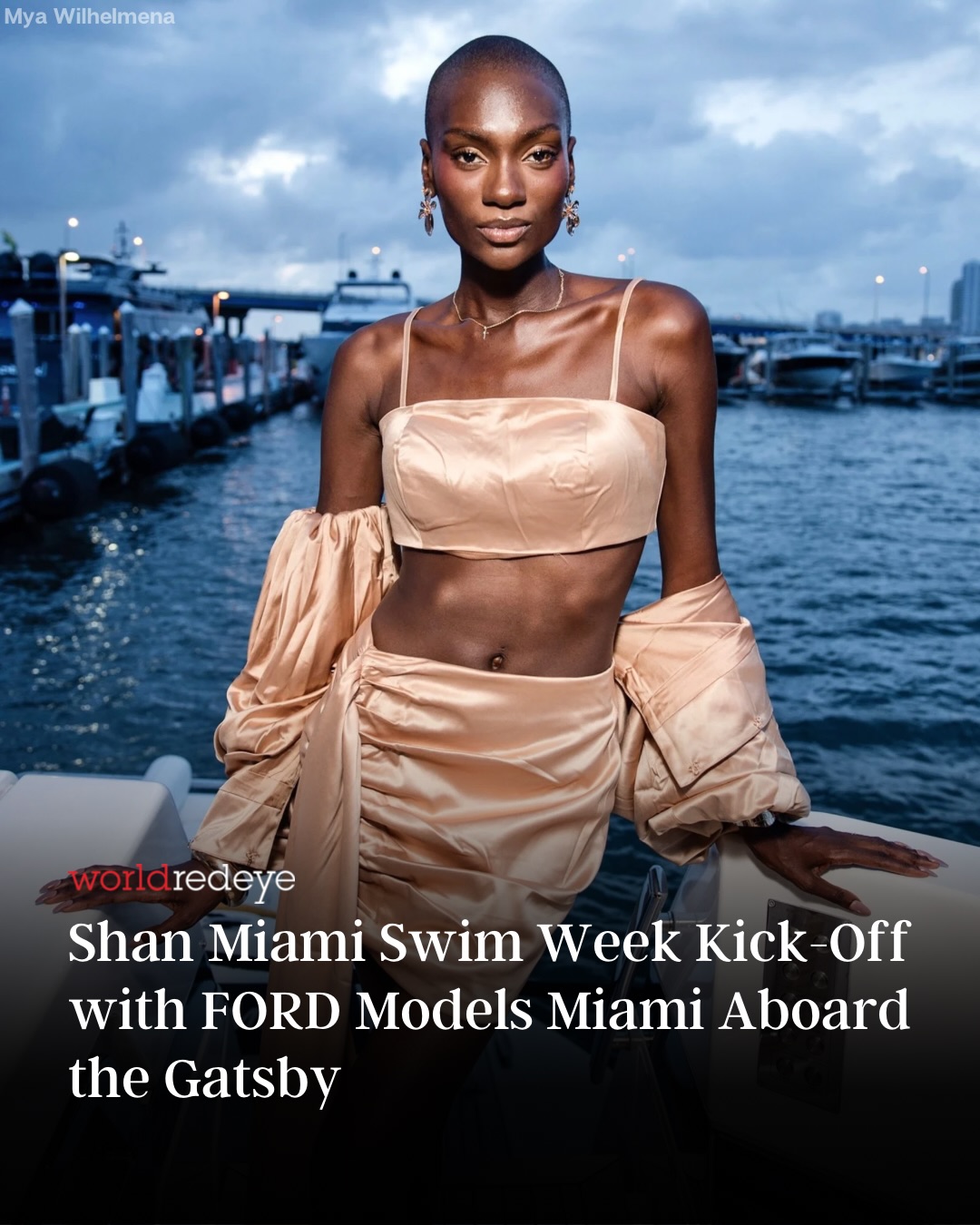 Miami Swim Week set sail in luxurious fashion as @shanofficial and @fordmodelsmiami hosted an exclusive sunset yacht soirée aboard the Gatsby Yacht in Miami Beach. 🛥️✨

Founded in Montreal, SHAN has built an international reputation for sophisticated swimwear and resortwear defined by timeless silhouettes, impeccable tailoring, and elevated design. The intimate kickoff event offered guests a first look into the brand’s world ahead of its highly anticipated Cruise and Spring/Summer 2027 runway presentation during @paraisomiamibeach Swim Week. Models and attendees arrived dressed in SHAN’s signature prints and chic resort looks, embodying the effortless glamour synonymous with the brand.

Set against the Miami skyline, the evening blended fashion, luxury hospitality, and vibrant Swim Week energy with dockside sourdough pizza from @howyadoughn, caviar bites by @theonlycaviar, and signature @drinkgatsby cocktails enjoyed alongside top models, influencers, and industry insiders. 

“We were excited to kick off Miami Swim Week with an experience that truly reflected the SHAN lifestyle - elevated, effortless, and rooted in luxury hospitality,” said Nathan Gilbert, Creative Director of SHAN, describing the celebration as the perfect prelude to the brand’s upcoming runway showcase.