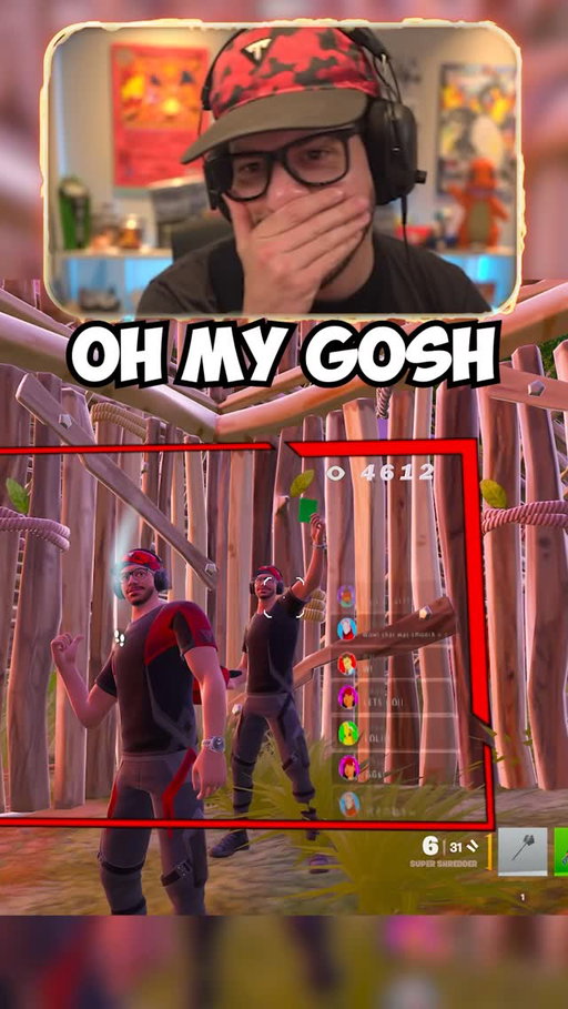 My Icon emote saved his life! #fortnite #typicalgamer